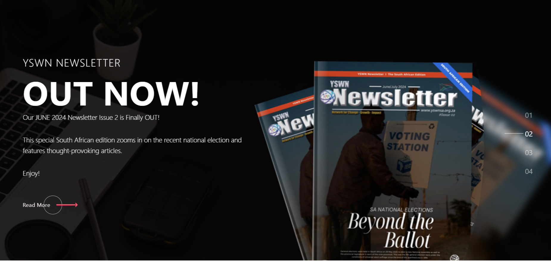 YSWN Newsletter Issue 02 is Finally OUT!